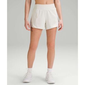 Lululemon hotty hot bone white size 2 high rise